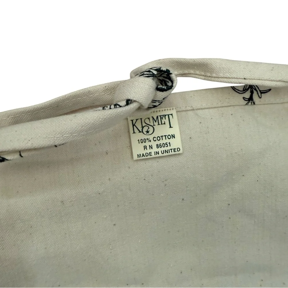 Kidmet Herb Patterned Kitchen Apron